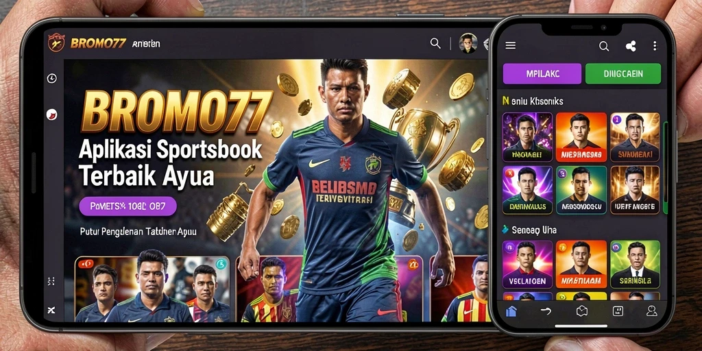 Screenshot dari gameplay Sportsbook BROMO77 yang menarik dan interaktif.
