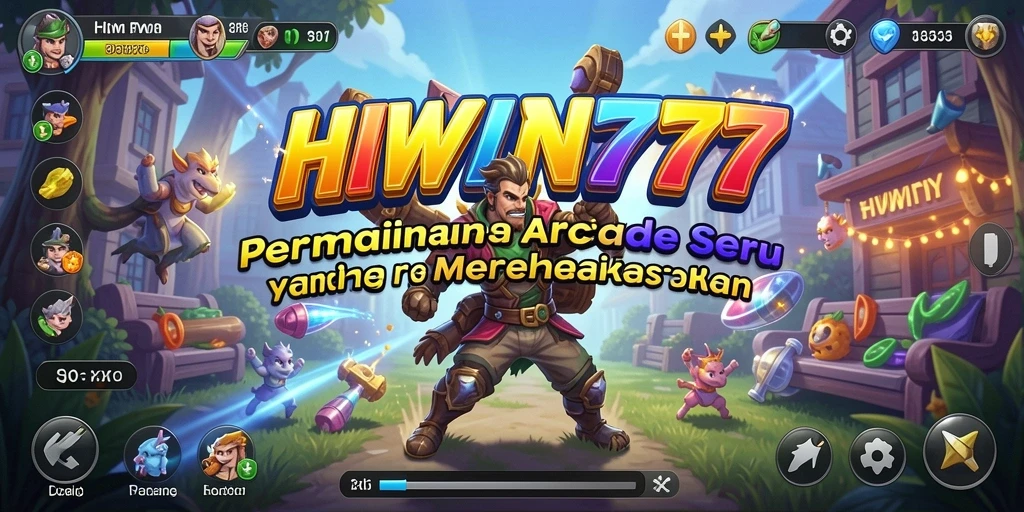 Gameplay HIWIN777 yang seru dengan tantangan arcade.