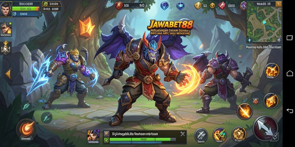 Gameplay seru dari JAWABET88 yang menangkap aksi ARPG.