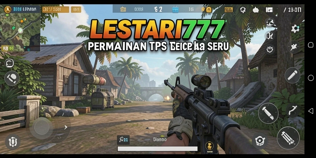 Screenshot gameplay LESTARI777 menampilkan pertempuran mendebarkan di arena.