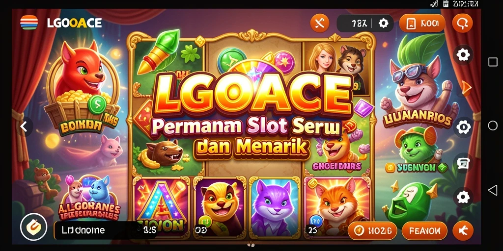 Tampilan menarik dari gameplay slot LGOACE yang memikat.