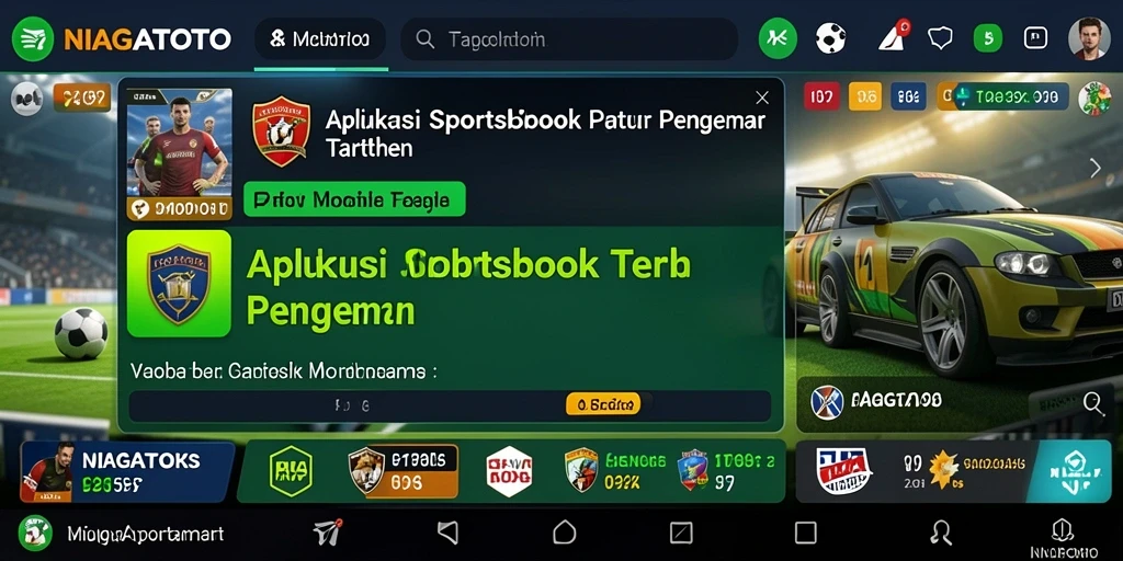 Tampilan gameplay NIAGATOTO dengan fitur taruhan inovatif.