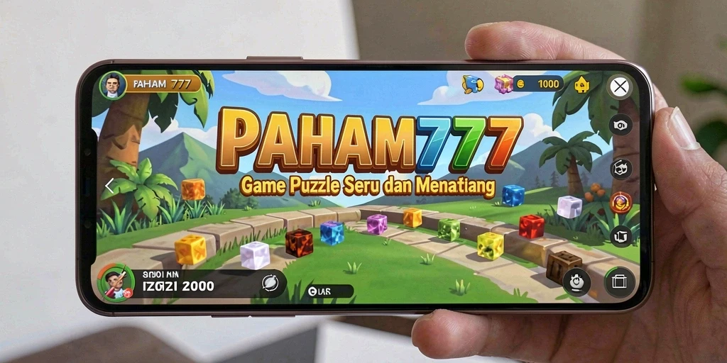 Tampilan gameplay menantang di PAHAM777 dengan teka-teki menarik.