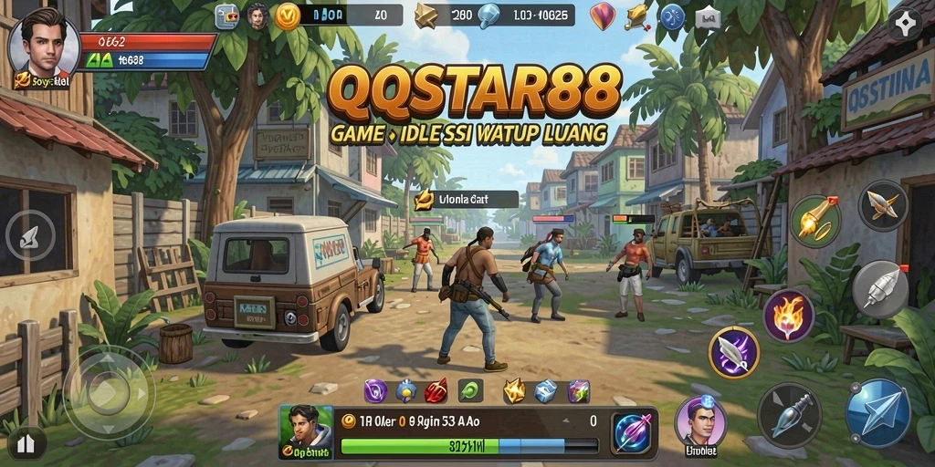Tampilan gameplay QQSTAR88 yang seru dan menarik.