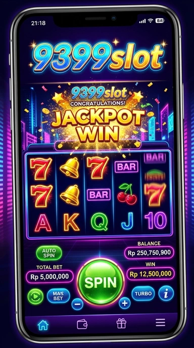 Antarmuka pengguna 9399slot yang ramah dan intuitif.